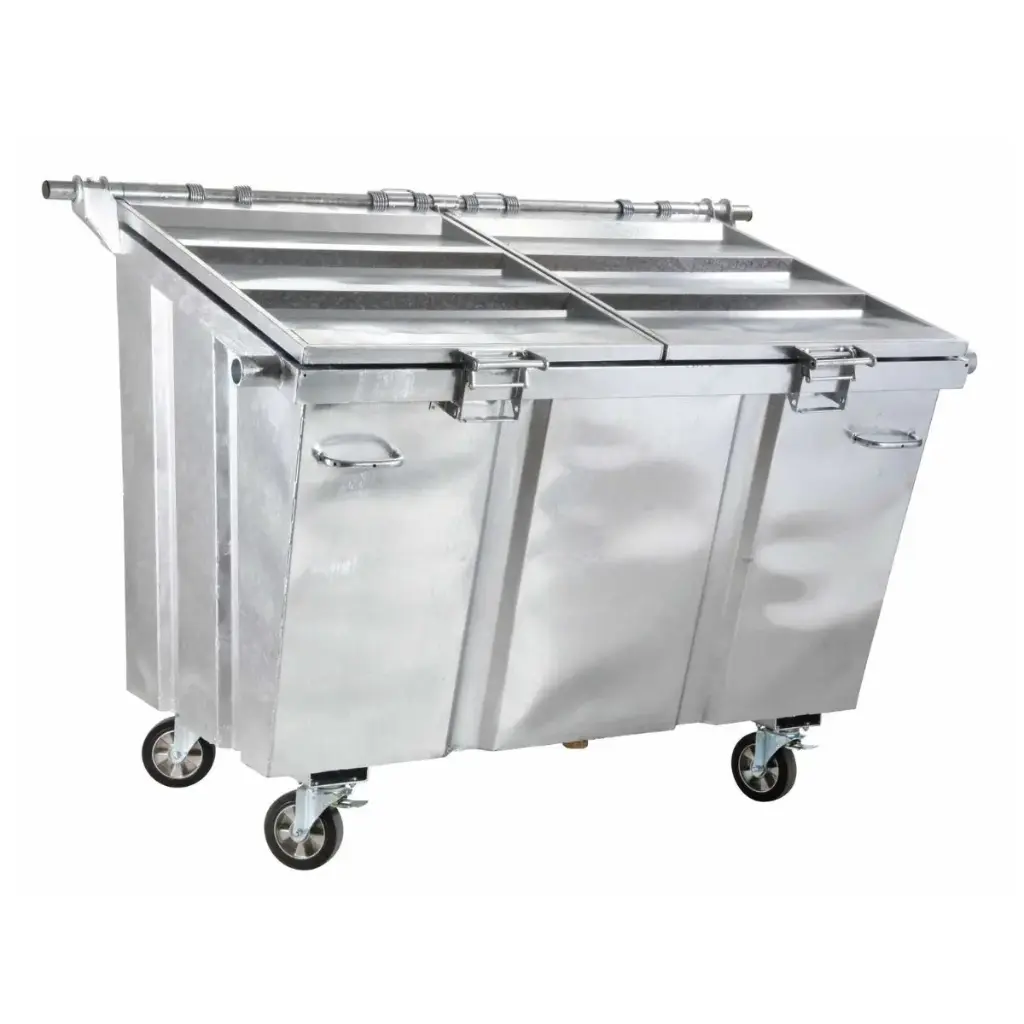 Conteneur 2500l acier 