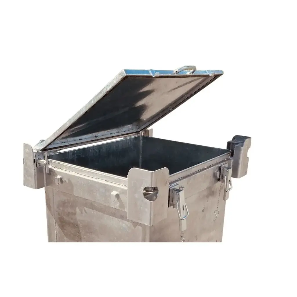Cuves en acier galvanisé - Conteneur ASP | Conteneur de tri