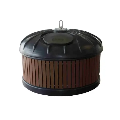 Conteneur semi-enterré